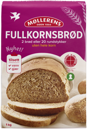 Møllerens Fullkornsbrød - Front