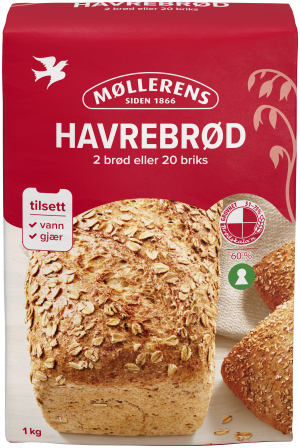 Møllerens Havrebrød - Front